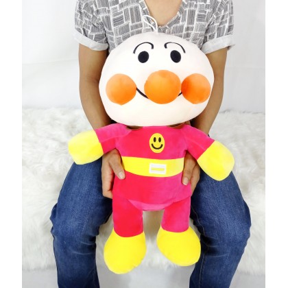 {M'SIA STOCK} ANPANMAN（STRETCH COTTON）SOFT TOYS/PLUSH TOYS/KIDS TOYS 50CM 面包超人（太空棉）娃娃玩具公仔50厘米 Patung Beruang